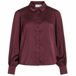 Blúzok Vila Noos Enna Ravenna Shirt - Fig kép