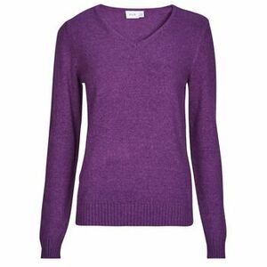 Pulóverek Vila VIRIL REV V-NECK L/S kép