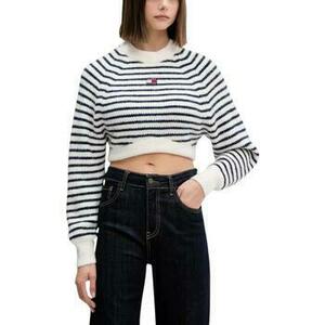 Pulóverek Tommy Hilfiger TJW CROP BADGE SWEAT DW0DW21677 kép