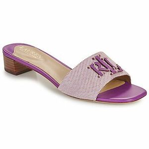 Papucsok Lauren Ralph Lauren FAY LOGO-SANDALS-FLAT SANDAL kép