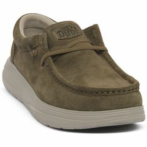 Mokkaszínek HEYDUDE 3AF WALLY COMF SUEDE kép