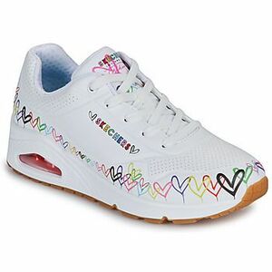 Rövid szárú edzőcipők Skechers JGOLDCROWN: UNO - LOVE kép
