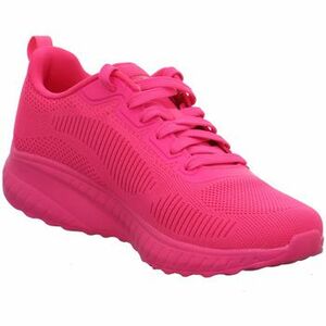 Rövid szárú edzőcipők Skechers Bobs Squad Chaos-Cool Rythms 117216-NCOR Neon Coral kép