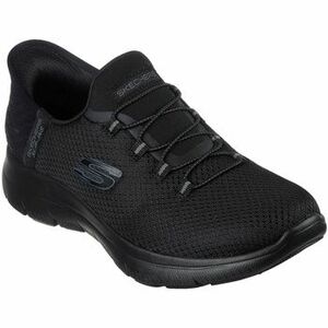 Rövid szárú edzőcipők Skechers Slip-ins Summits - Diamond Dream 150123-BBK Black kép