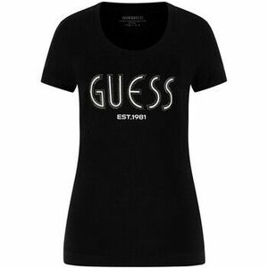 Rövid ujjú pólók Guess Cn Ss Logo Tee kép