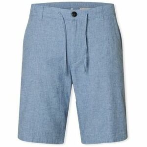 Rövidnadrágok Selected Noos Regular Brody Shorts - Cashmere Blue kép