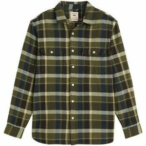 Hosszú ujjú ingek Levis Jackson Worker Medina Plaid Deep Depths kép