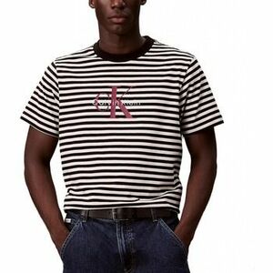 Rövid ujjú pólók Calvin Klein Jeans SS 20S STRIPE JERSEY MON kép