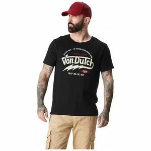 Rövid ujjú pólók Von Dutch Tshirt TEE SHIRT SLUB AVEC LOGO kép
