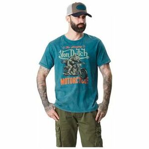 Rövid ujjú pólók Von Dutch Tshirt TEE SHIRT LOGO ET ACID WASH kép