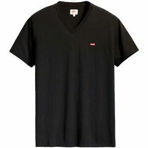 Pólók / Galléros Pólók Levis Original Hm Vneck Mineral Black kép
