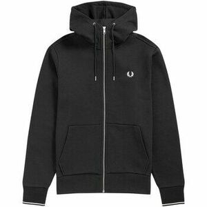 Pulóverek Fred Perry Fp Hooded Zip Through Sweatshirt kép