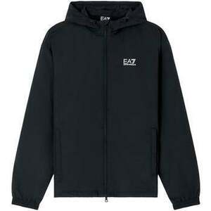 Dzsekik Ea7 Emporio Armani Core ID Nylon Hooded Jacket Black kép