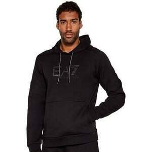 Black cotton hoodie kép