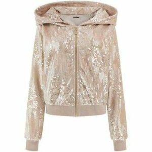 Pulóverek Guess Sequins Full-Zip Hoodie kép