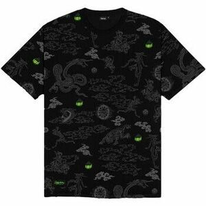 Rövid ujjú pólók Dolly Noire Yokai Pattern Tee kép
