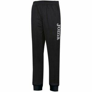 Nadrágok Joma Pantalon Largo Polyfleece Suez Negro kép