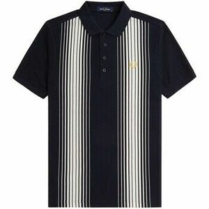Pólók / Galléros Pólók Fred Perry Fp Ombre Stripe Shirt kép