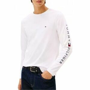 Hosszú ujjú pólók Tommy Hilfiger TOMMY LOGO LONG SLEEVE T kép