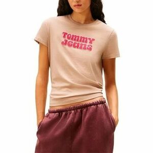 Pólók / Galléros Pólók Tommy Jeans TJW REG ESSENTIAL LOGO 2 kép