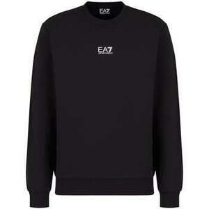 Pulóverek Ea7 Emporio Armani Core ID Cotton Crew Sweatshirt Black kép
