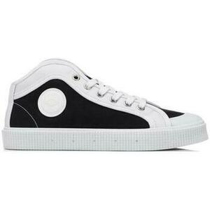 Rövid szárú edzőcipők Sanjo K100 Cordura - Black White kép