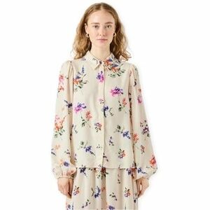 Blúzok Y.a.s YAS Noos Asina Shirt - Whitecap Gray kép