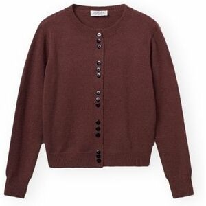 Mellények / Kardigánok Compania Fantastica COMPAÑIA FANTÁSTICA Jacket 10234 - Brown kép