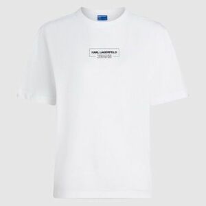 Pólók / Galléros Pólók Karl Lagerfeld KLJ REG OUTLINE LOGO TEE kép
