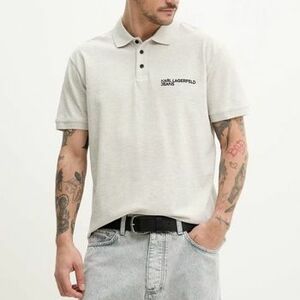 Pólók / Galléros Pólók Karl Lagerfeld KLJ REGULAR PIQUE POLO kép