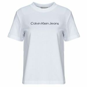 Rövid ujjú pólók Calvin Klein Jeans A- INST. LOGO CLASSIC TEE SS kép