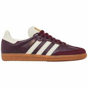 Rövid szárú edzőcipők adidas Samba OG Maroon Gold Metallic (Women's) kép