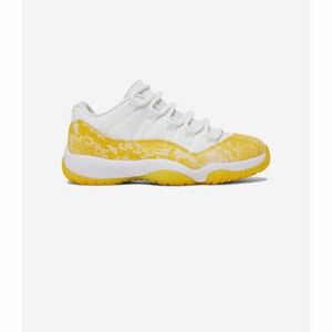Rövid szárú edzőcipők Nike Jordan 11 Retro Low Yellow Snakeskin (Women's) kép
