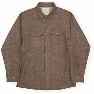 Hosszú ujjú ingek Otherwise Onyx Overshirt - Brown kép