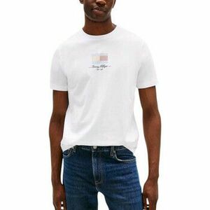 Rövid ujjú pólók Tommy Hilfiger ITHACA FLAG TEE MW0MW39349 kép