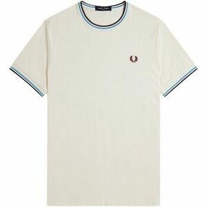 Rövid ujjú pólók Fred Perry Fp Twin Tipped T-Shirt kép