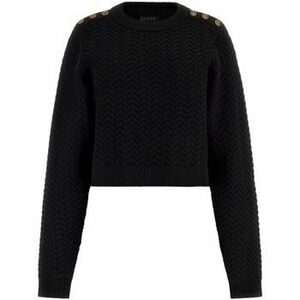 Pulóverek Guess LS CN LOGO BUTTON REONA SWTR W5BR87 Z3LX2 kép