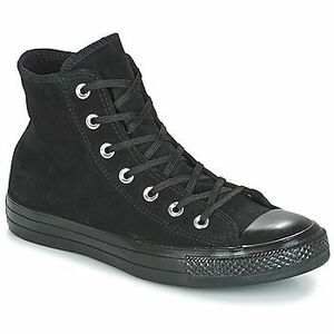 Magas szárú edzőcipők Converse CHUCK TAYLOR ALL STAR MONO PLUSH SUEDE HI BLACK/BLACK/BLACK kép