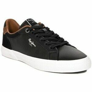 Rövid szárú edzőcipők Pepe jeans Kenton Court Black kép