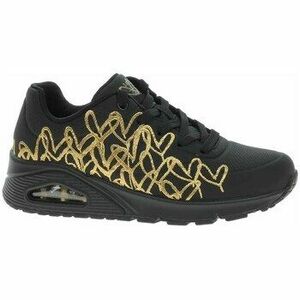 Rövid szárú edzőcipők Skechers 177975BKGD kép