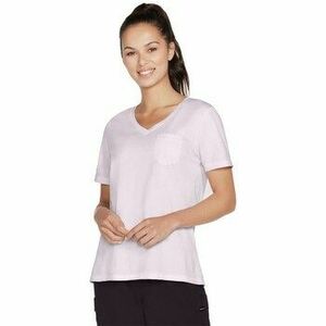 Rövid ujjú pólók Skechers Diamond Wash Hatha V kép