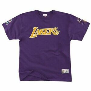 Rövid ujjú pólók Mitchell And Ness TCRW3237LALYYPPPPURP kép
