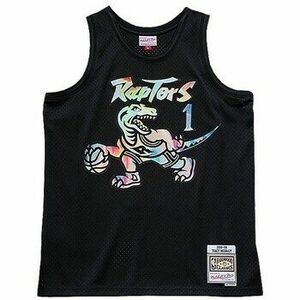 Rövid ujjú pólók Mitchell And Ness SMJYLF19035TRABLCK98TMC kép