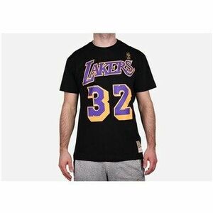 Rövid ujjú pólók Mitchell And Ness BNN3CW19045LALBLCK84EJH kép