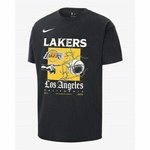 Rövid ujjú pólók Nike Los Angeles Lakers Courtside kép