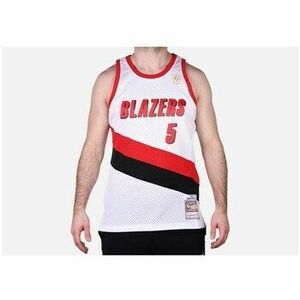 Rövid ujjú pólók Mitchell And Ness SMJY3140PTB96JONWHIT kép