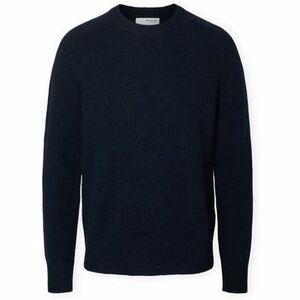 Pulóverek Selected Noos Rai Knit - Sky Captain kép