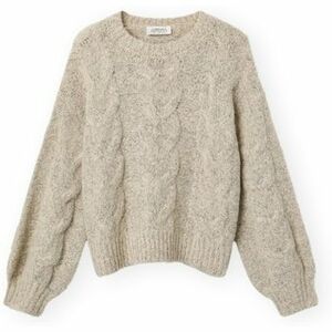 Pulóverek Compania Fantastica COMPAÑIA FANTÁSTICA Knit 10276 - Ecru kép