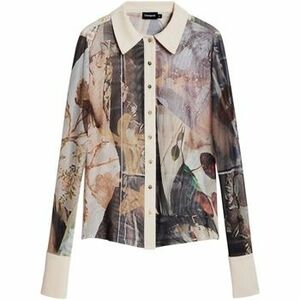 Hosszú ujjú pólók Desigual TS_EYRE 25WWTK26 kép