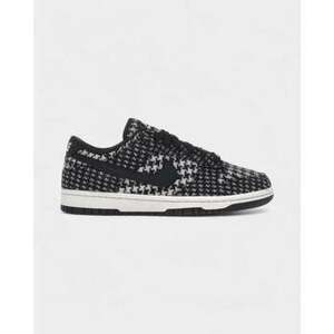 Rövid szárú edzőcipők Nike Dunk Low Harris Tweed White Black Multi (Women's) kép